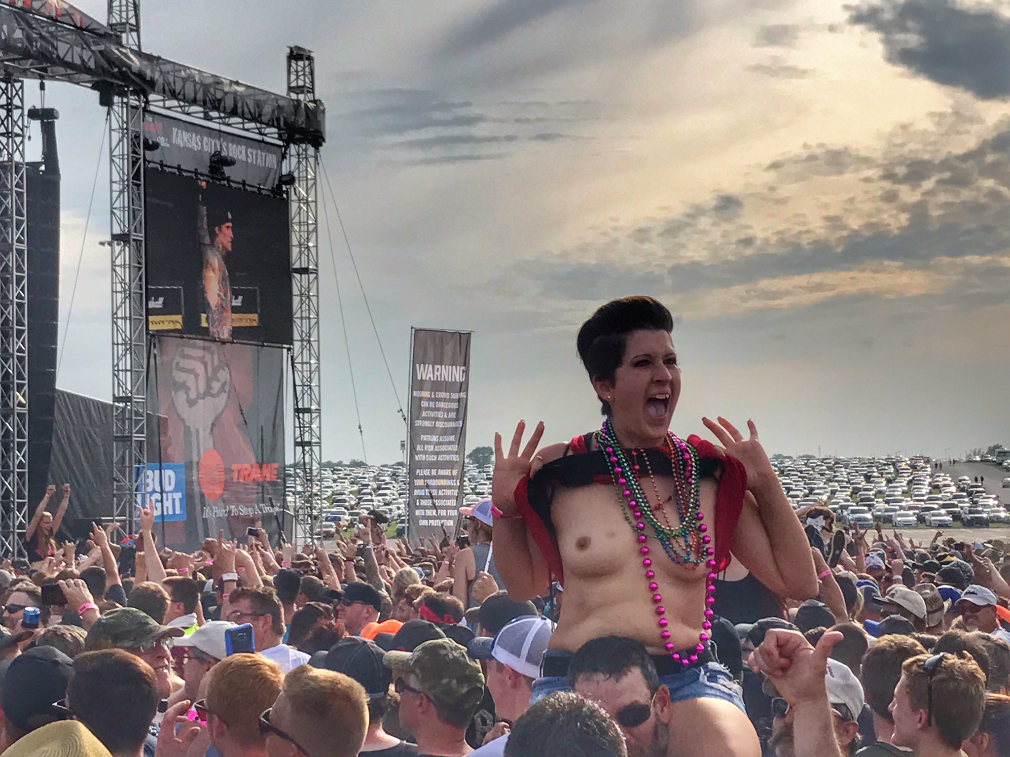People Of Rockfest on X: rockfest rockfestkc peopleofrockfest  kansascity rockfestkansascity kansasspeedway flashing boobs concert  t.co1F5fWrdYtp  X