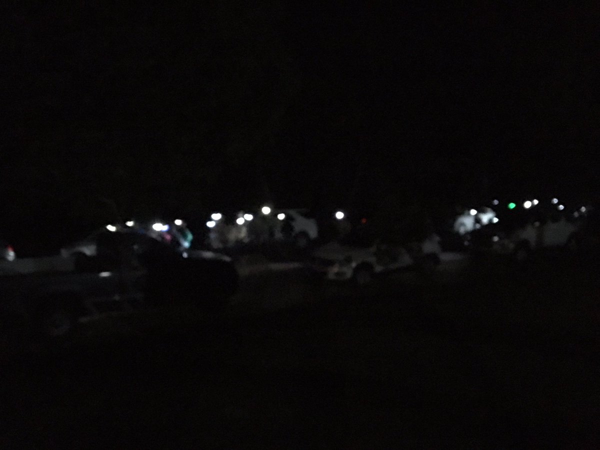 And it's a GO, #K2C2017 is underway! 140 headlamps heading into the darkness, guiding runners onto the trails, up the 1st climb of the day!