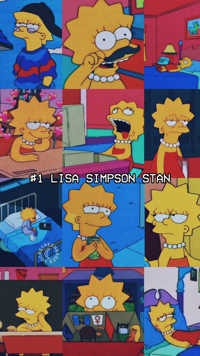 ♀️ lisa simpson lockscreen ♀️
RT if u save 💫
send us a screenshot if use 📱
BE HONEST PLEASE /mari