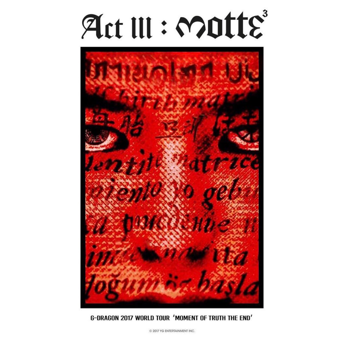 bigbang_indo's tweet photo. [INFO] G-DRAGON 2017 WORLD TOUR <ACTIII, M.O.T.T.E> - #JAKARTA 03 SEP 2017 • ICE HALL • 18:30
#GDRAGON #ACTIII #MOTTE https://t.co/CZF4hizVKL