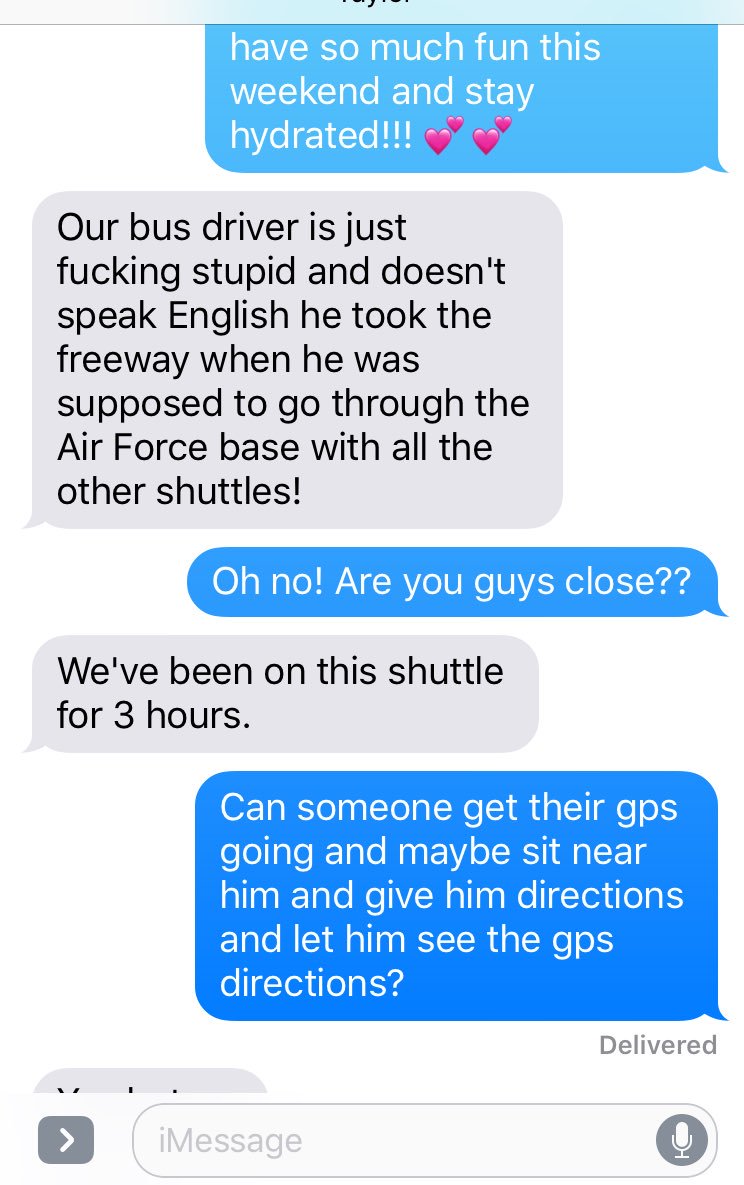 kelseypaige__'s tweet photo. EDC SHUTTLES ARE A SCAM. STAY SAFE OUT THERE GUYS PLEASE.. @PasqualeRotella THIS IS NOT OKAY #EDC2017 #InsomniacLovesYou https://t.co/d6MdoirjUi