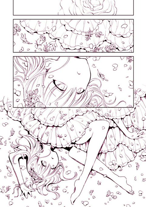 今回一番乙女チックなページ 