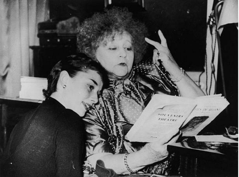 I am always reading or thinking about reading.
Happy birthday Joyce Carol Oates
Audrey Hepburn & Colette, 1951 