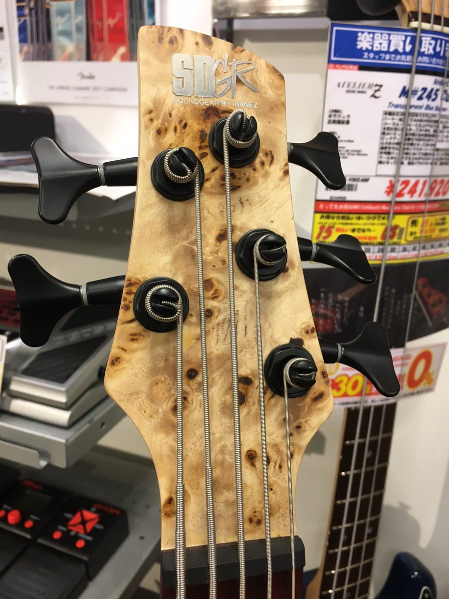名古屋栄】Ibanez / SRSC805入荷！！ オリジナリティー溢れる製品を