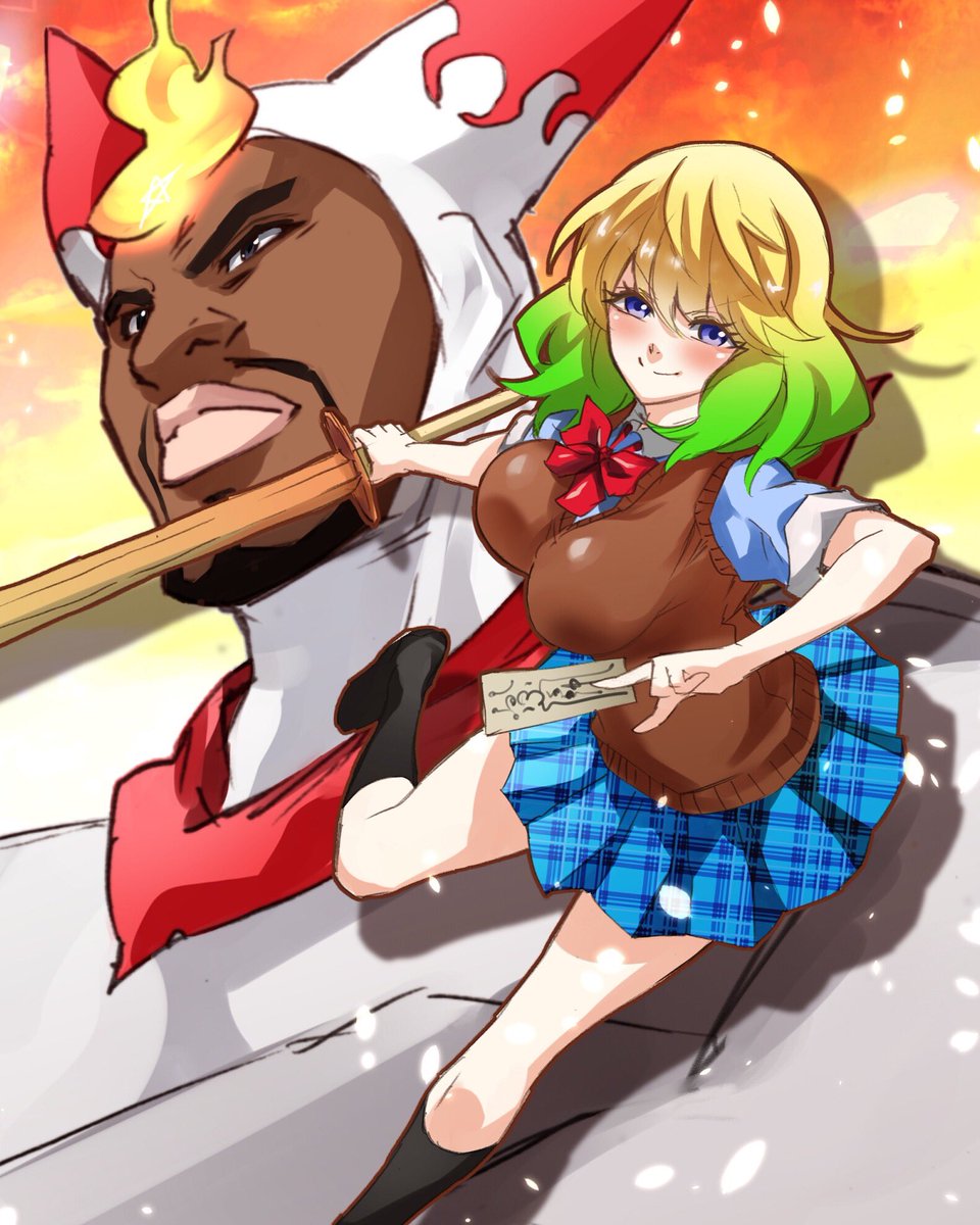 sukeno0723's tweet photo. #おえかきトトカルチョイラク(アウェー)戦

にてスコア的中したPrivateさんのリクエスト「繭良とボビー」相変わらず自由だなぁ… https://t.co/1artBJ5R6r