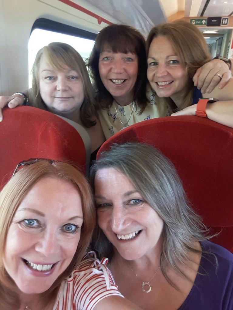 annmarielawson1's tweet photo. 5 bottles of #champagne down #Lappin sisters off to #Scotland aged 47 - 59 age is just a number 😂😂😂 https://t.co/AUtjFBf5og
