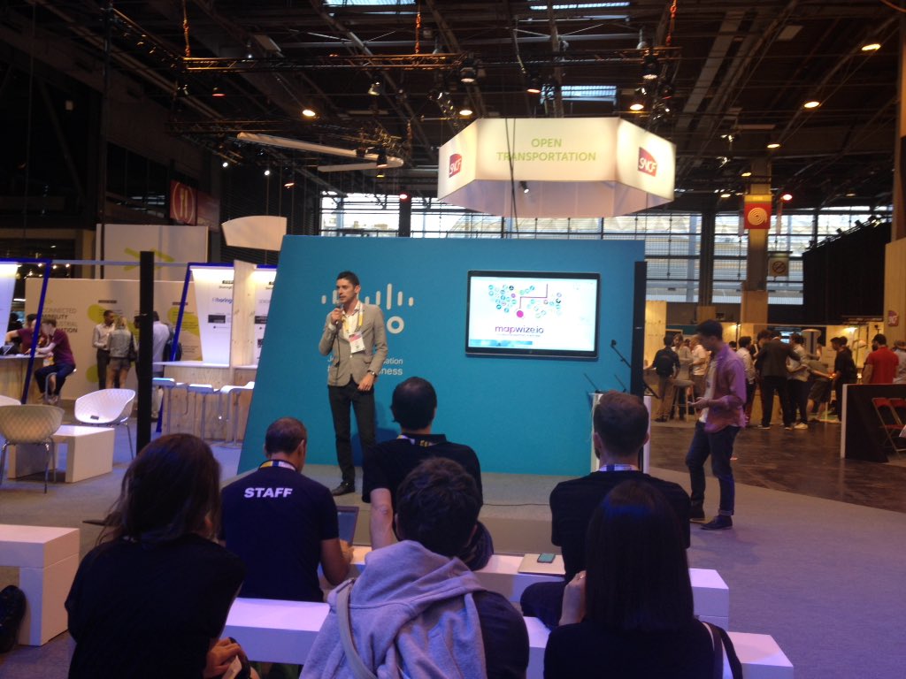 lisdanay_lugo's tweet image. #mapwize pitch at #cisco Stand #VivaTechnology2017 #IoTForBusiness #copsonic