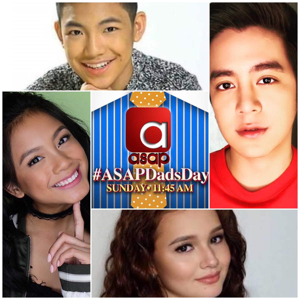 ASAPOfficial's tweet photo. Teen idols Darren, Kira, Ylona, &amp; Joshua makakasama rin sa masayang Dad's Day surprise! #ASAPDadsDay https://t.co/app6YEXSgc