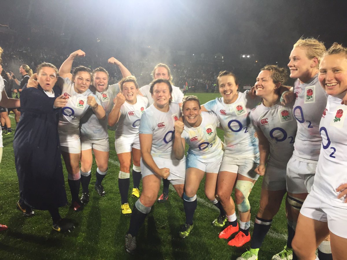 EnglandRugby's tweet photo. 📝 MATCH REPORT | The #RedRoses seal a clean sweep of wins in the International Women’s Rugby Series in New Zealand: https://t.co/g2Z3sZUt4t https://t.co/roXD03KSmz