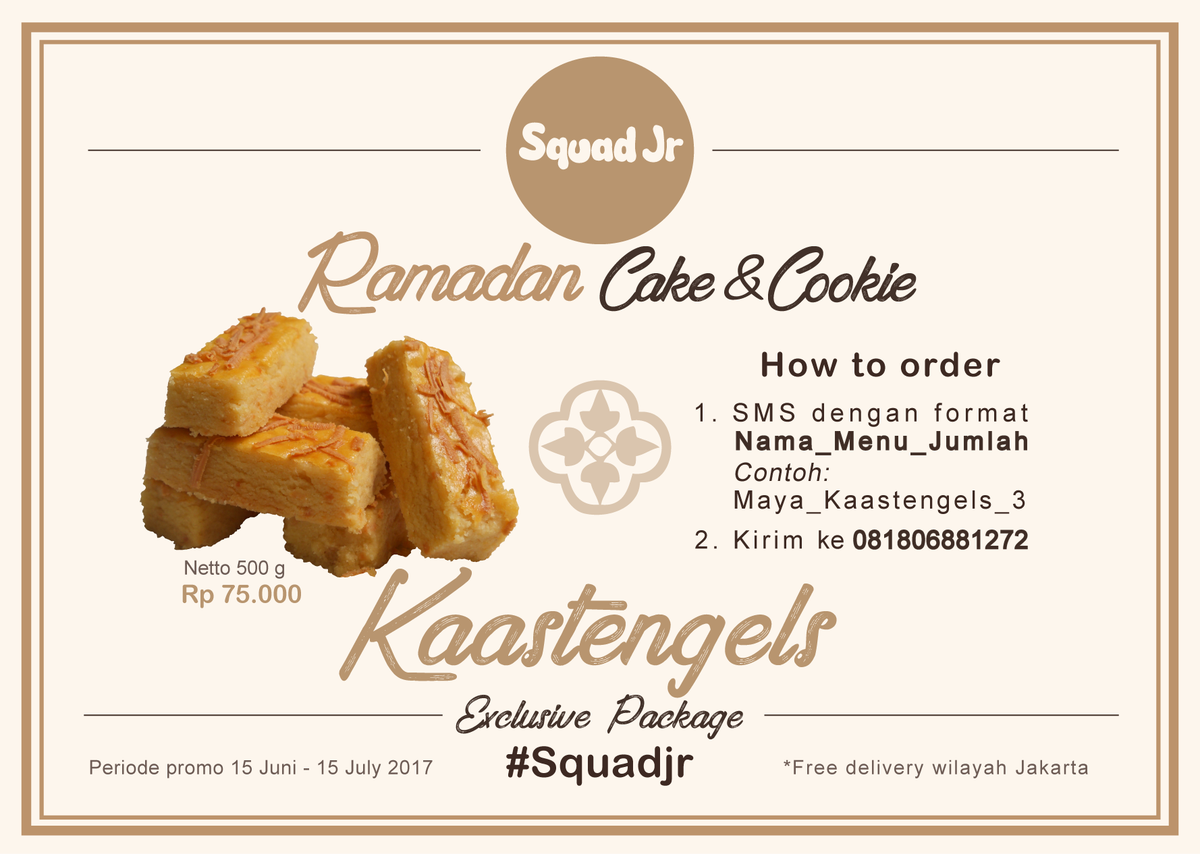 mysquadjr's tweet photo. Squad Jr Ramadan Cake & Cookie #SquadJr #Ramadan https://t.co/umn23J8lHG