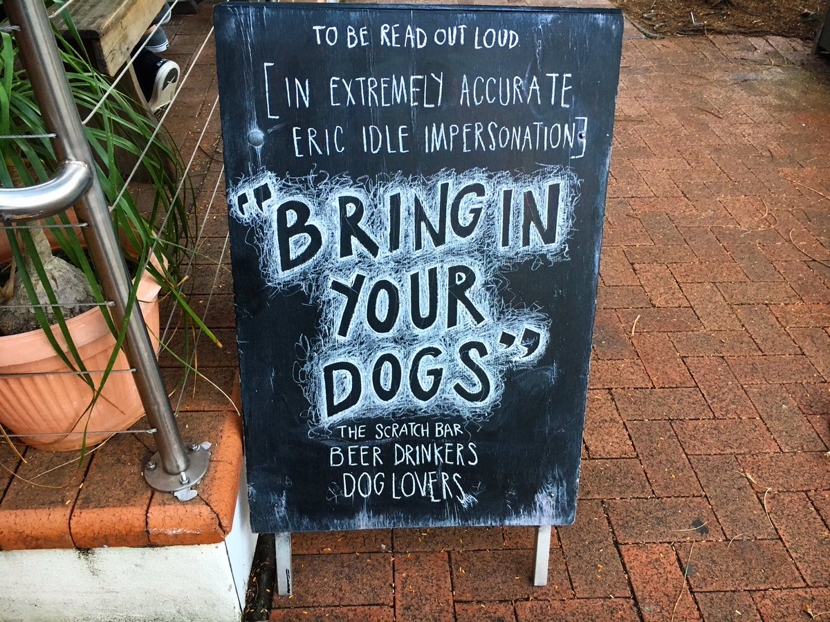 TheScratchBar's tweet image. The picture says it all, to be honest. Open til midnight every night for humans, canines, et al. For Your Health!