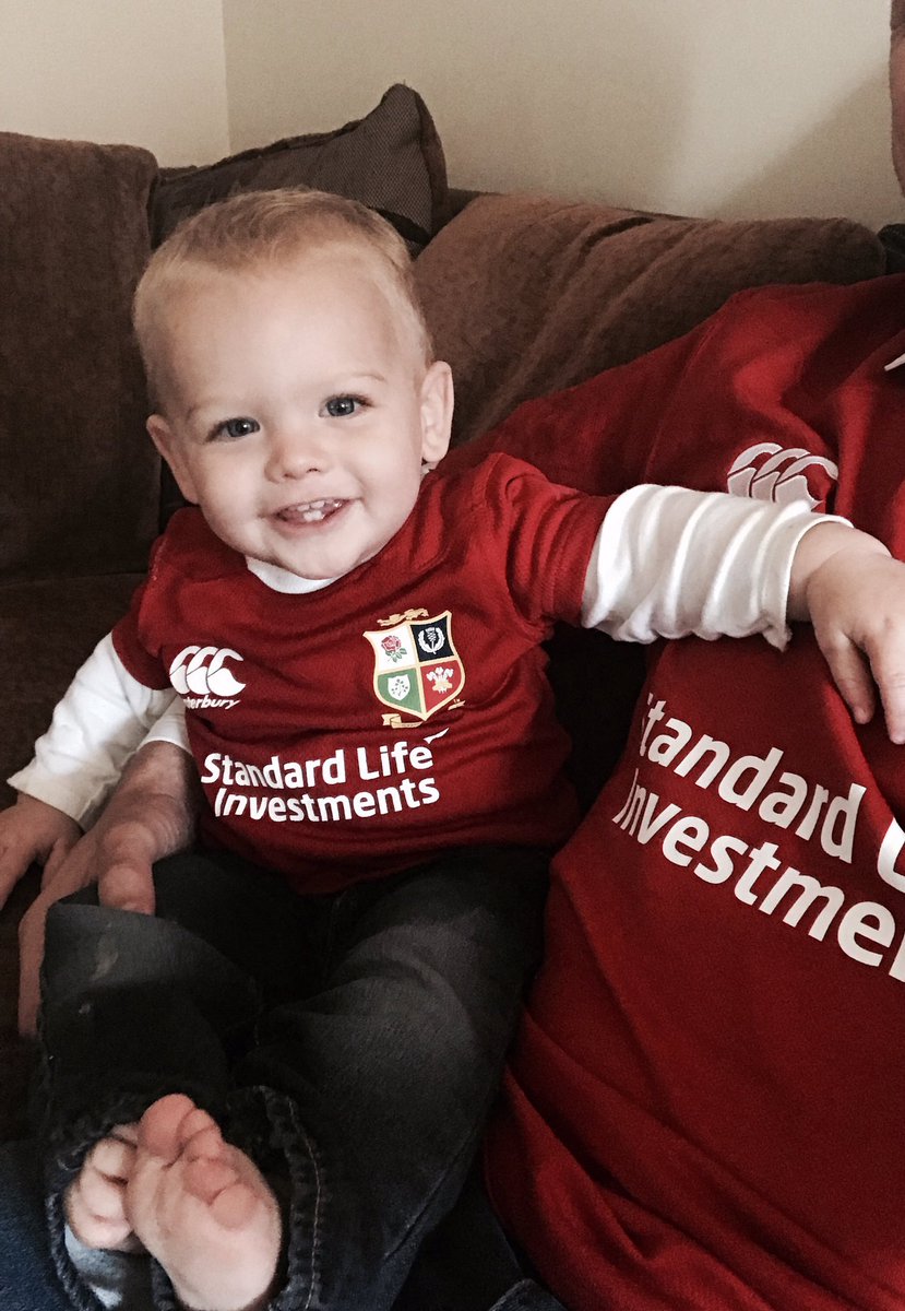 shers10's tweet image. Father &amp;amp; Son all set for the #MABvBIL   Go on Lions!