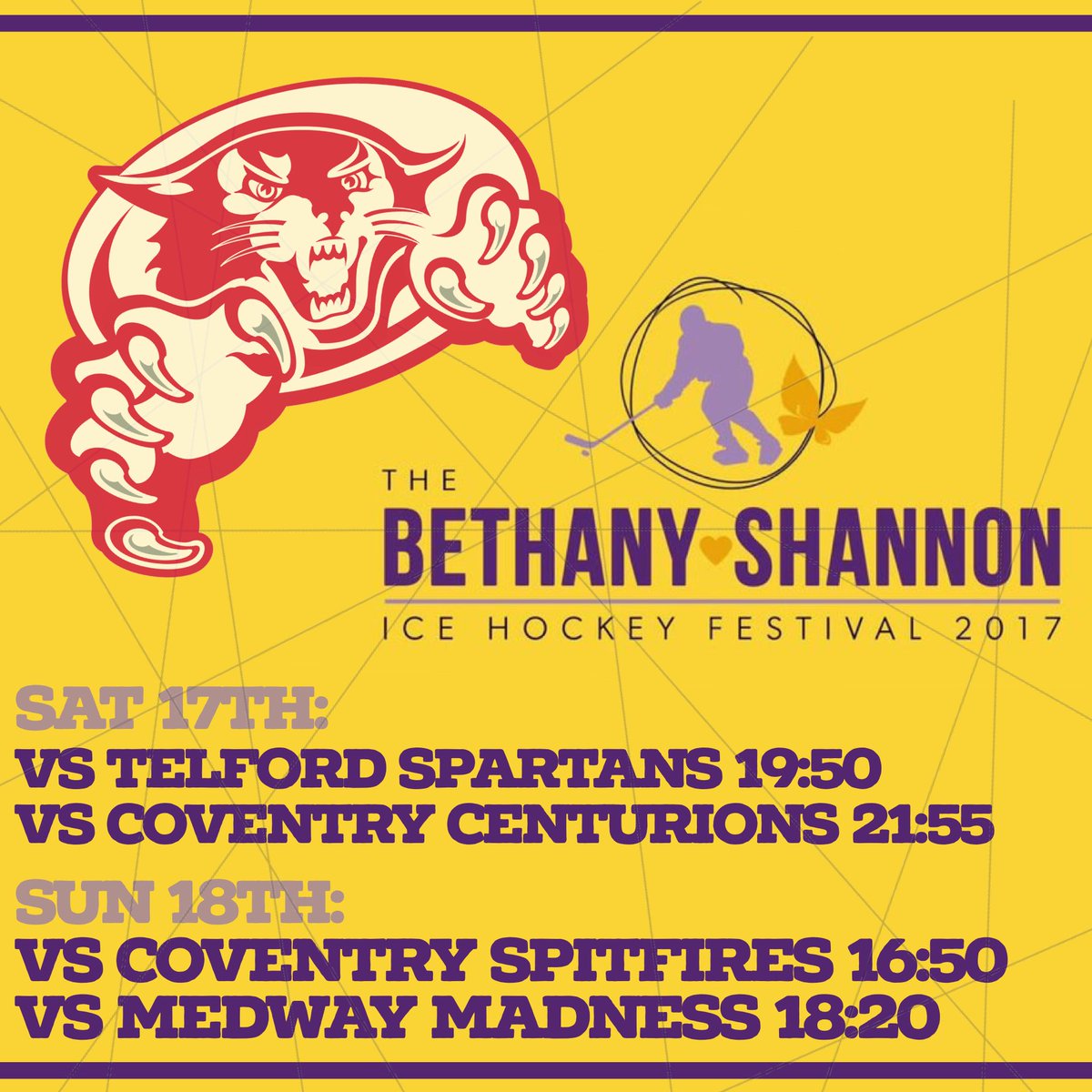 This weekend the Sabertooths travel to Coventry to play in the <a href="/BethanysLegacy/">Bethany's Legacy</a> tournament raising money for <a href="/Cardiomyopathy/">Cardiomyopathy UK</a>