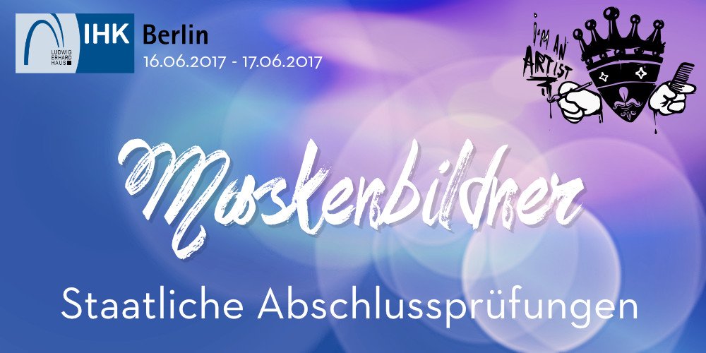 maskenbildner's tweet photo. STAATLICHE ABSCHLUSSPRÜFUNGEN 2017 - https://t.co/uWWxV9x8Ty https://t.co/6CmmRIk90Y