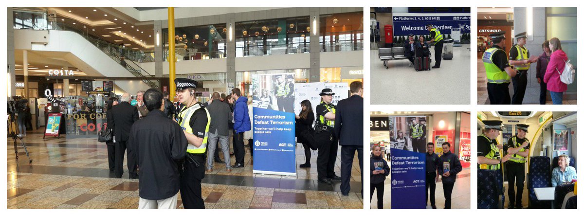 PoliceScotland's tweet photo. We’ve been out speaking to communities this #CTAW2017 & raising awareness of countering terrorism 1/2 https://t.co/EORZBRb0NH