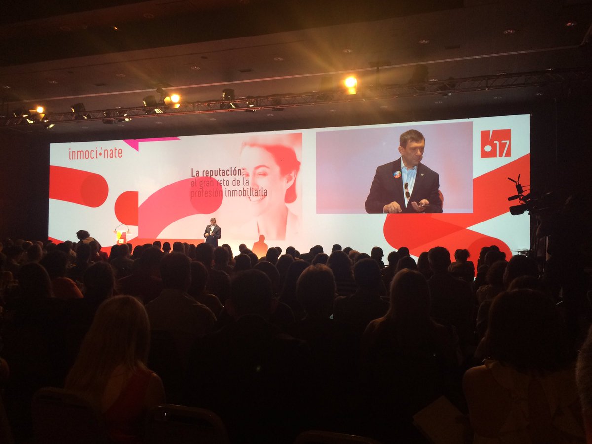 Roberto Colomer #UCI presenta las principales conclusiones del INFORME DANGER sobre reputación inmobiliaria en #inmocionate17