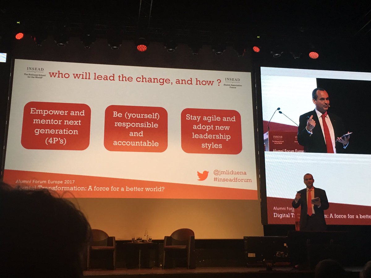 90% of Millenials will consider staying more than 5 years in a company with a Purpose #INSEADForum