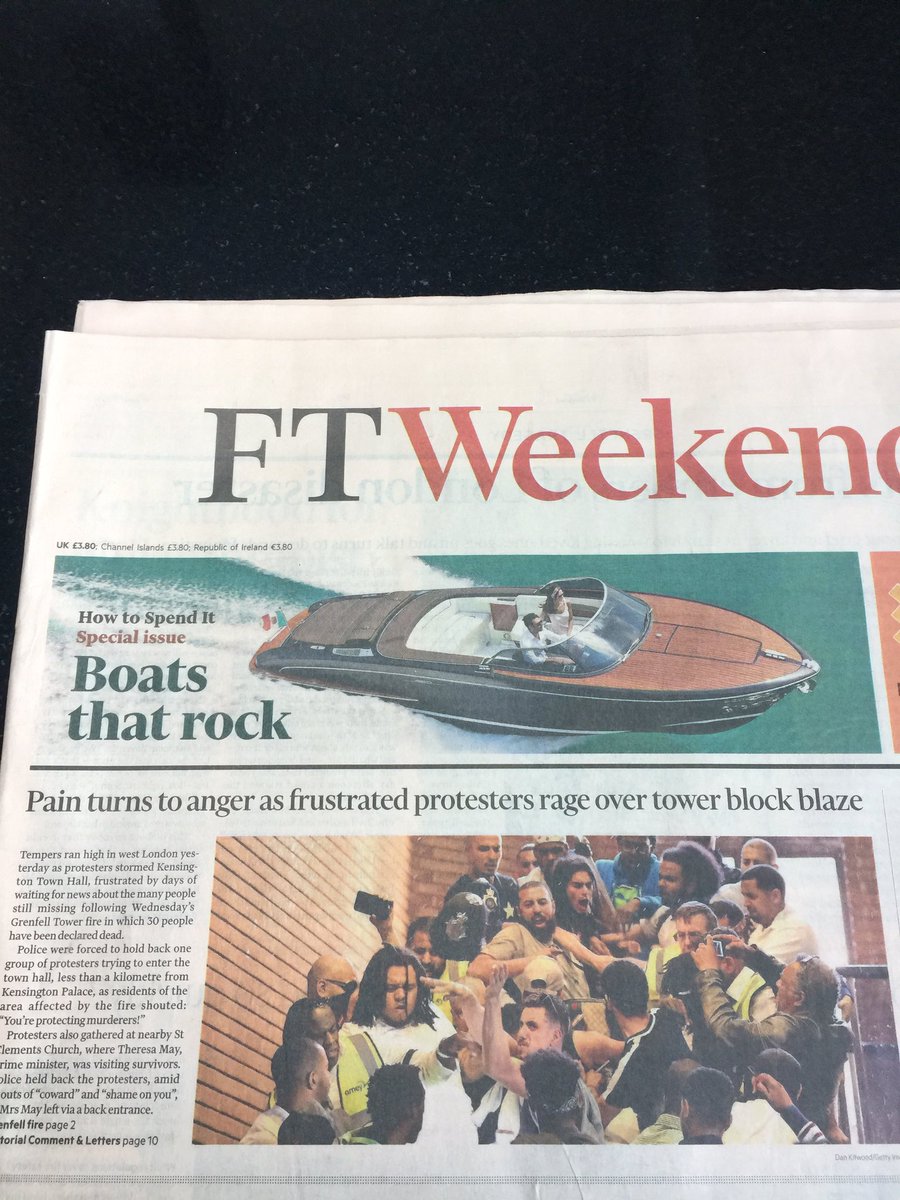 mrkdurrant's tweet photo. The problem with our society today unintentionally captured by the from cover of the FT today: https://t.co/wTblzPW5dq