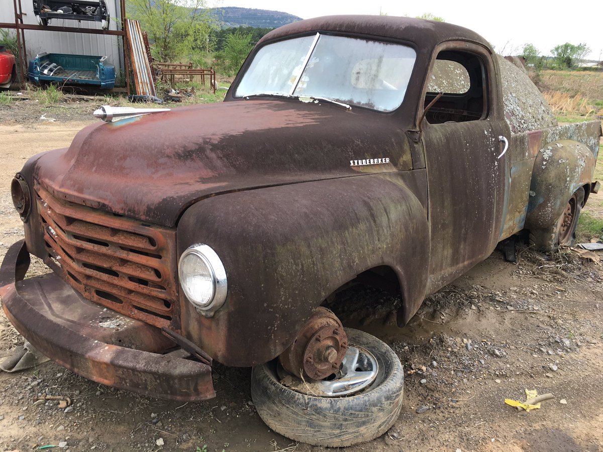 TriStateAutoSal's tweet image. 1950 Studebaker truck for sale. Great RatRod project.