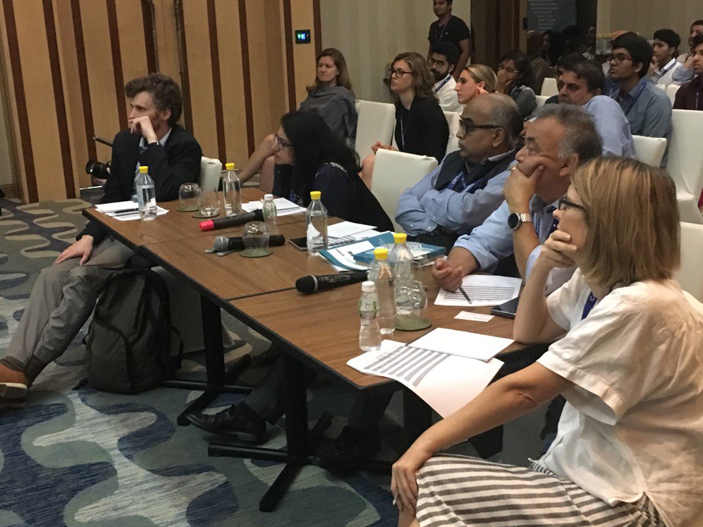 OlsonKristian1's tweet photo. Fantastic judges representing cross section of India's MedTech ecosystem #indiahealthhack @CAMTechMGH @BelknapPaul https://t.co/dKrp8PcnWd
