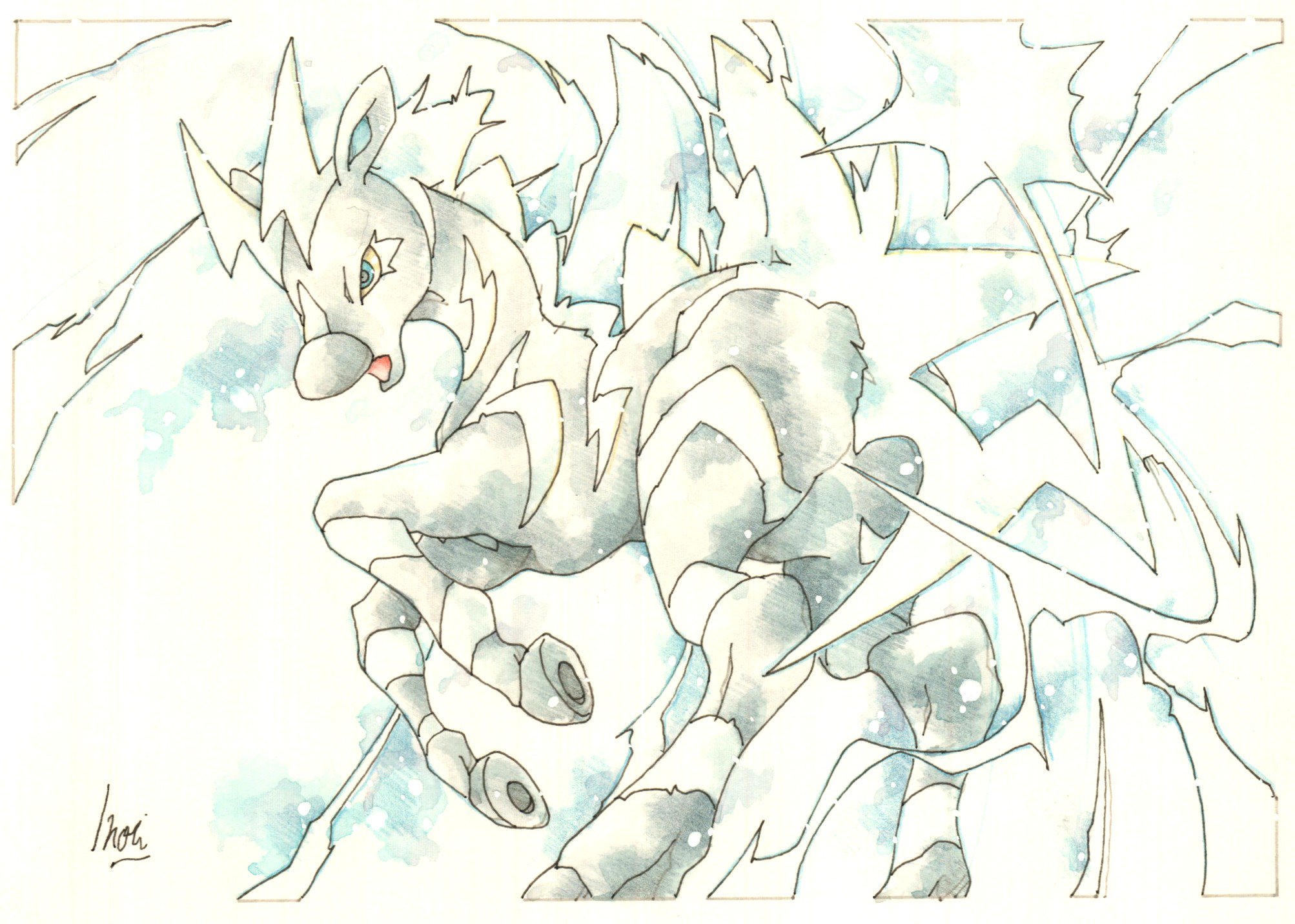Inori 今日のポケモン図鑑 no 507 ゼブライカの プラズマシャワー Inori 今日のポケモン図鑑 no 507 ゼブライカの プラズマシャワー