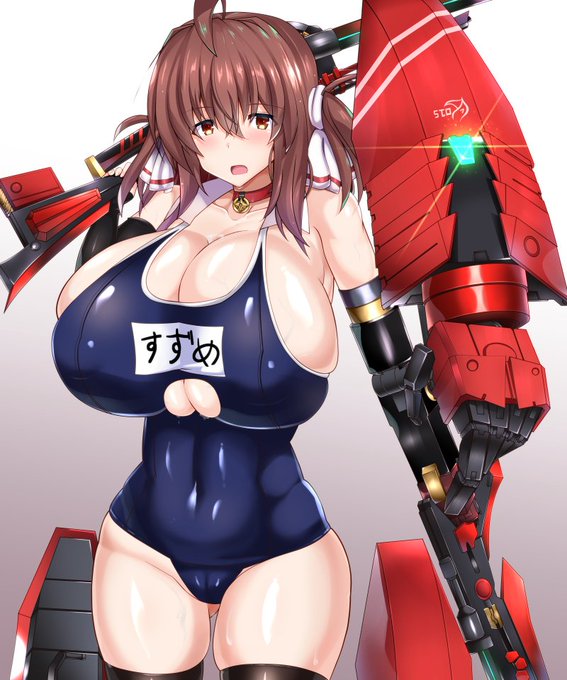 金属!スク水!そしてお肉!(`・∀・') 