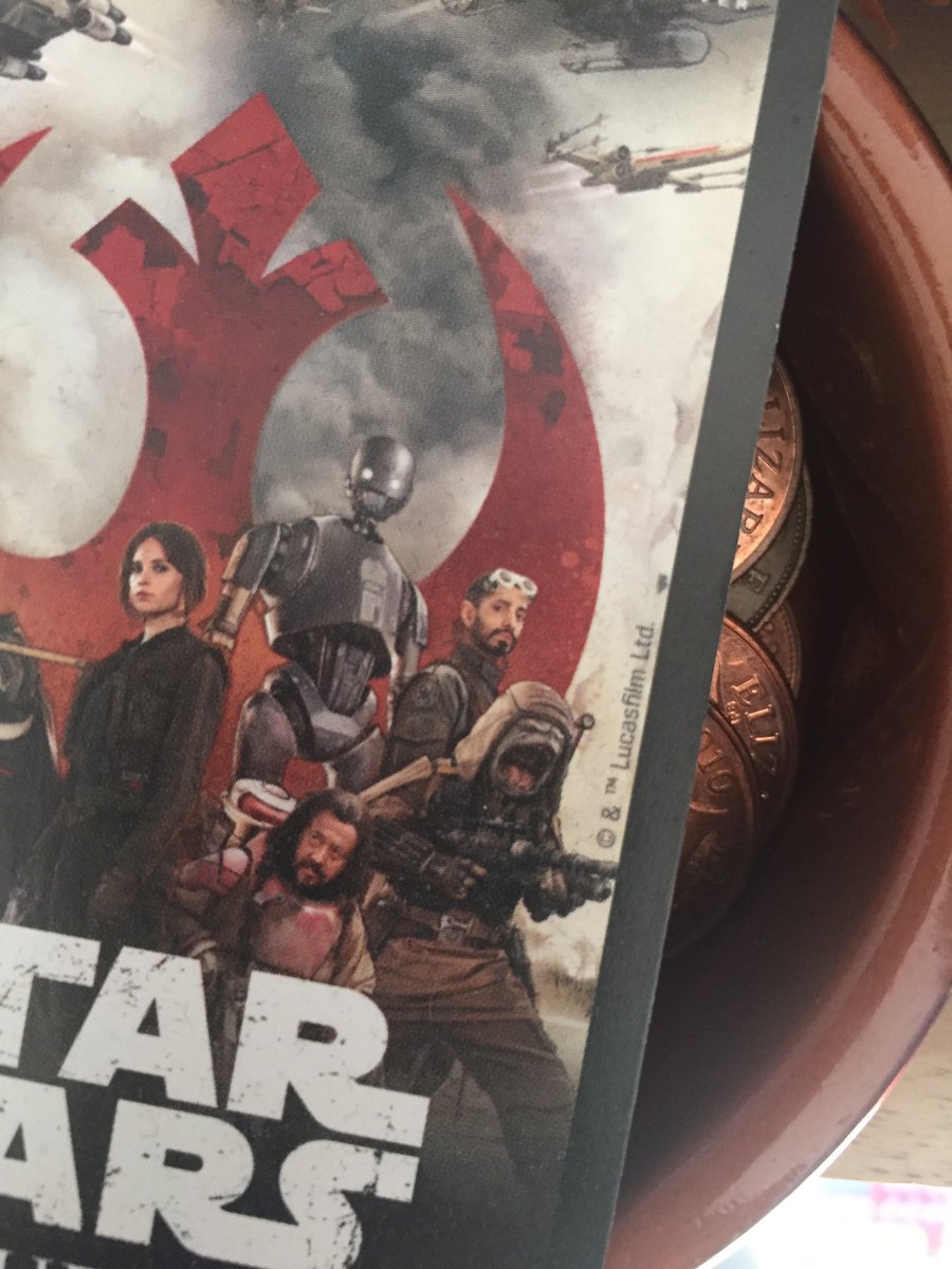 tomKwilton's tweet photo. Look who's screaming back at me this morning on my travels #RogueOne #StarWars #DerekArnold #Pao https://t.co/Zl2WWyuQMh