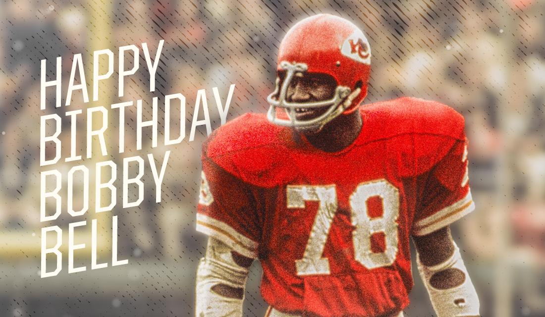 Happy birthday to legendary Chief, Bobby Bell! 