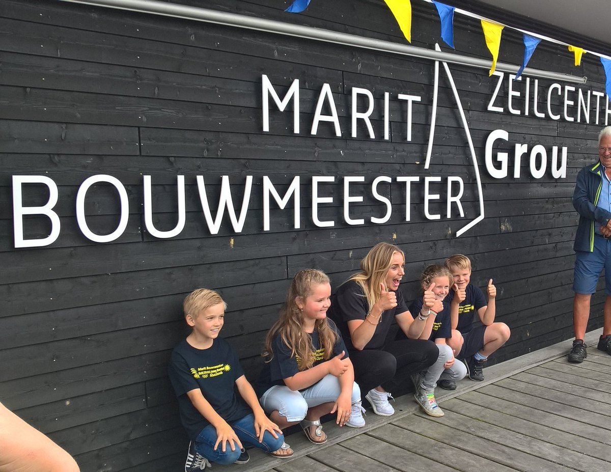 Wauw! Vereerd dat mijn oude zeilclub vanaf vandaag het Marit Bouwmeester zeilcentrum heet! 🤗