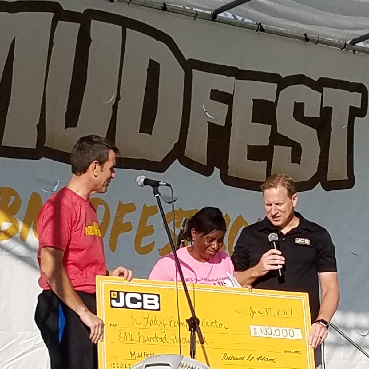 jcbmudfest's tweet photo. Because of our sponsors, participants and volunteers the Lady Bamford Center is able to offer opportunities to children in our community! https://t.co/7fUUCFooRP