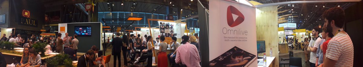 omnilivetv's tweet photo. La retransmission live du tournoi Hearthstone @GamersOrigin #endirect du stand de @orange à #VivaTech en #Omnilive #multicameras https://t.co/suJYOwZFna
