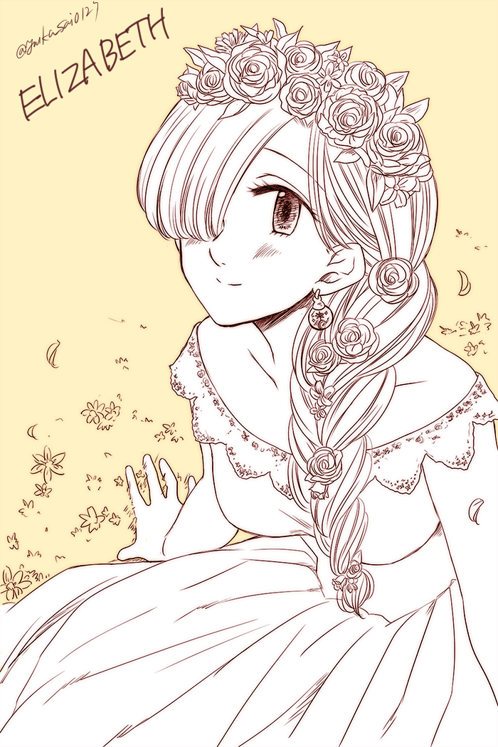 Yuka Pa Twitter 資料見ながら花描いてたら30分経ってたから色塗りはあきらめた