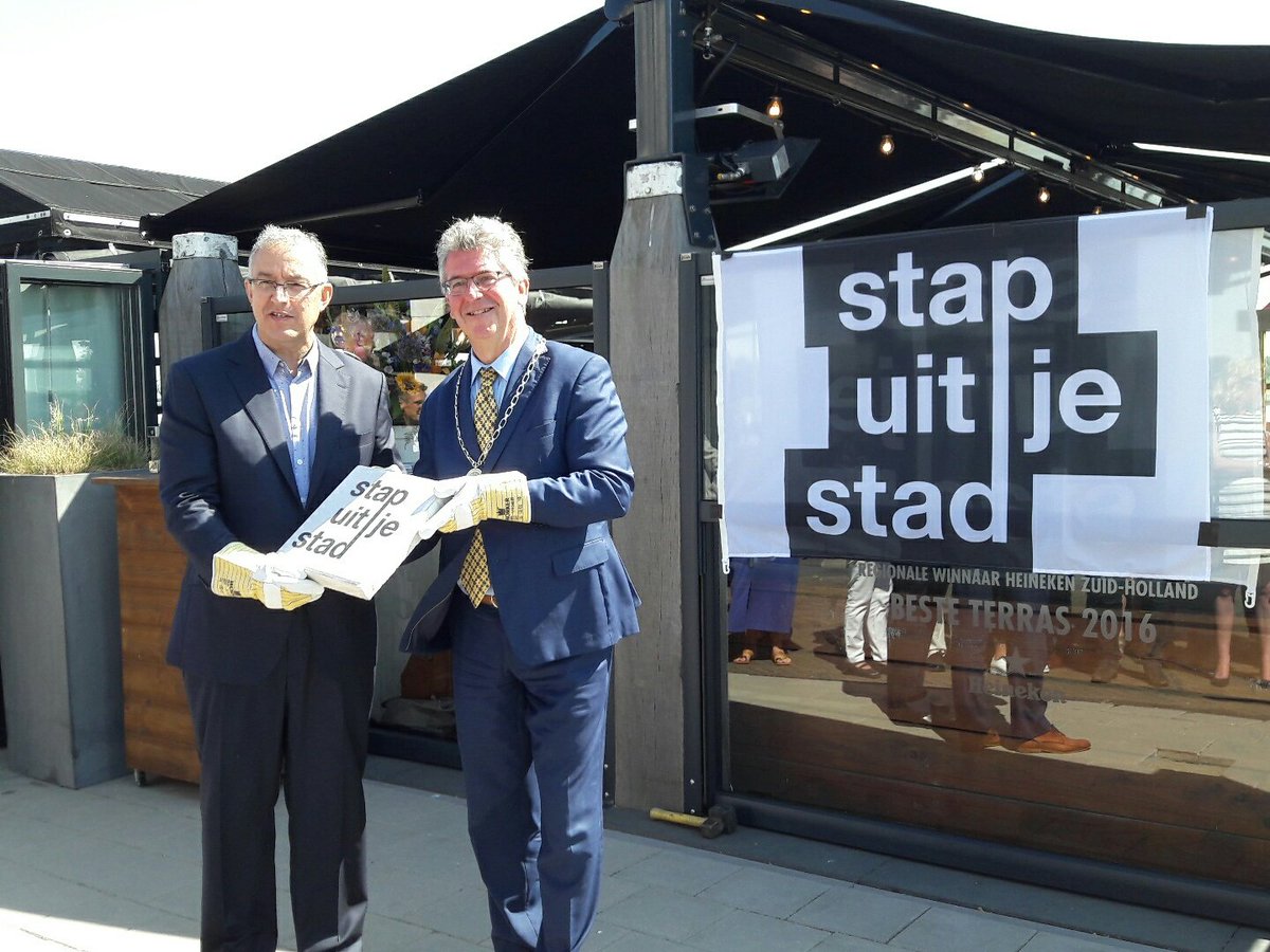 #stapuitjestad. Mooi project om recreatie in metropool Rotterdam den haag te promoten