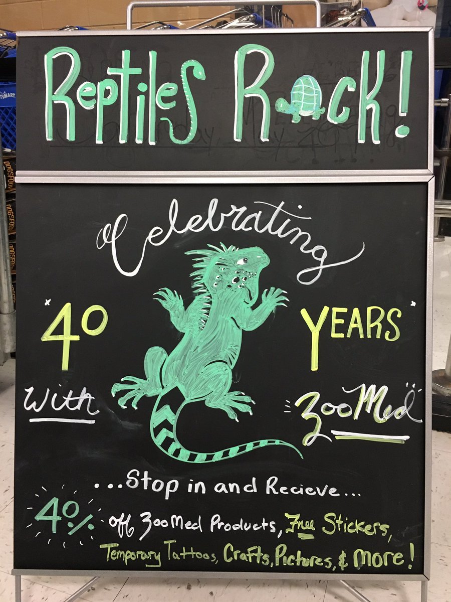 Calling all reptile fanatics, join us today for an awesome in-store event 12-3! Get coupons and see our reptiles up close! #ReptilesRock