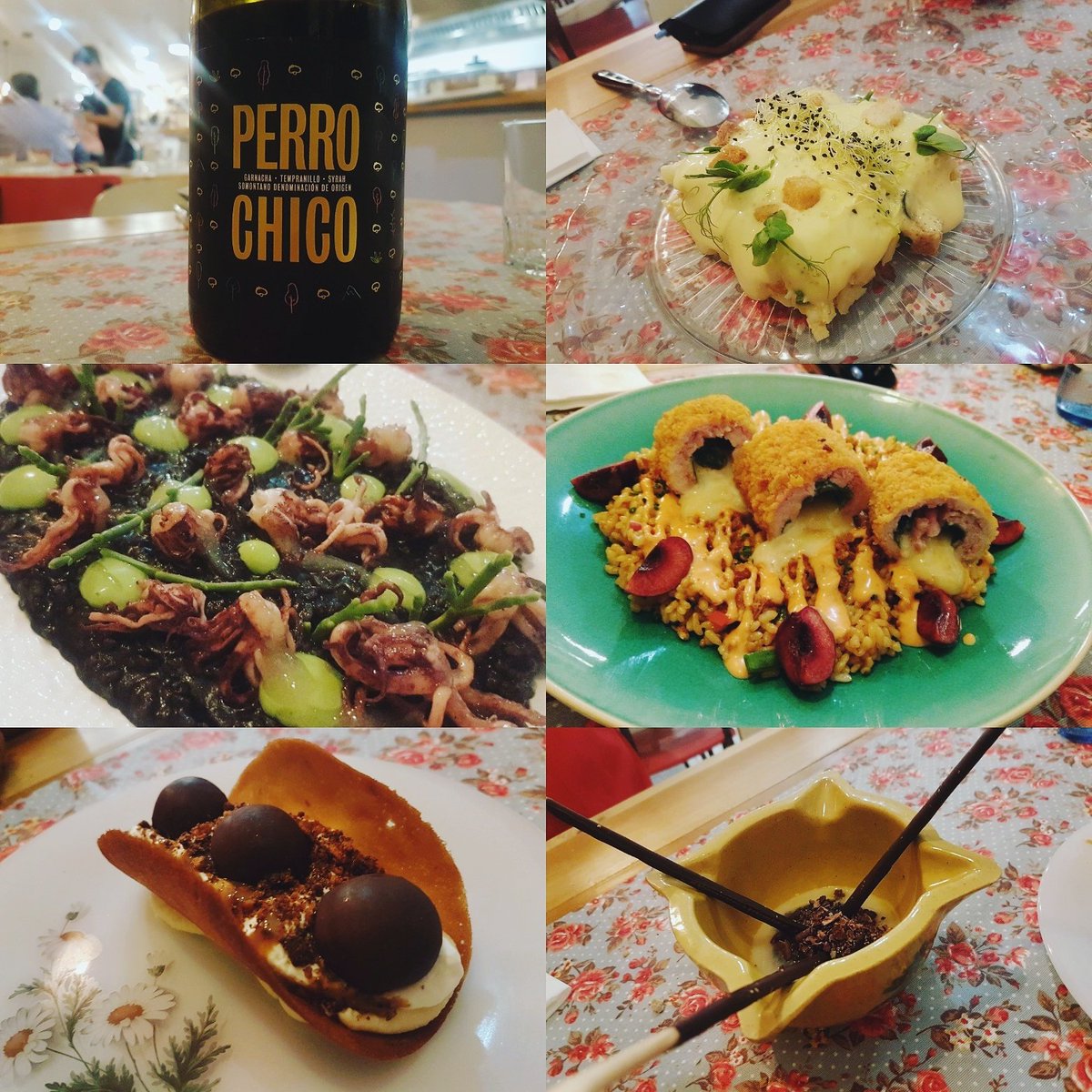 rmendanya's tweet photo. Nueva carta @abiliusgastro: BRUTAL.

Arroces, negro con lima uno, el otro acompañando a un #cachopo roll, postres 🔝 (para morir de gusto...) https://t.co/xihkvzPy6S