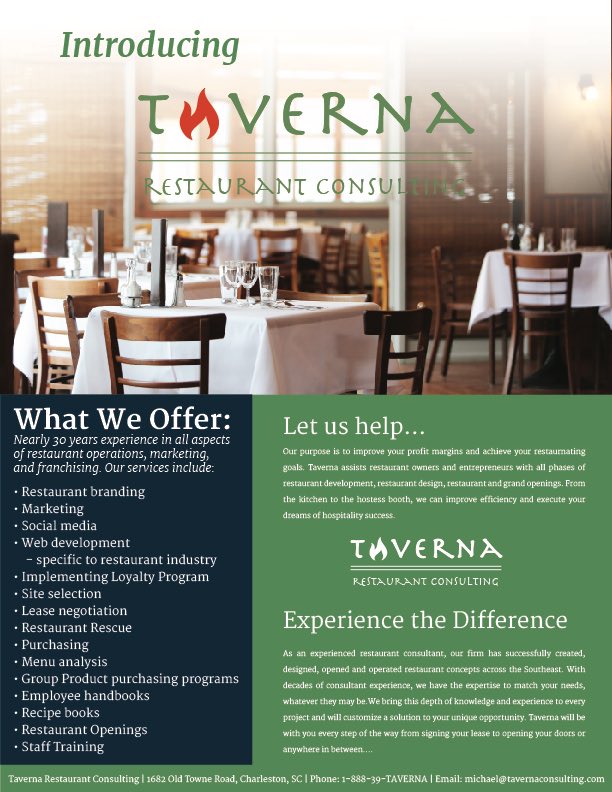 Stav_FBB's tweet photo. Your first consultation is always free. Call us and let us help you! #restauranthelp #restaurantrescue #restaurantconsulting https://t.co/sDZmdhAIQG