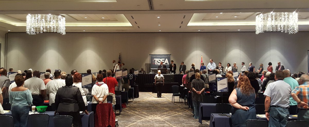 tseaonline's tweet photo. The #RA43 business session is officially underway #TSEA #StateEmployees https://t.co/Lda14P3H3O