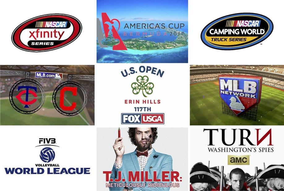 CLEFandomPod's tweet photo. TRIPLE THREAT CLE: On TV This Weekend #USOpen #Indians #Michigan250 #CHCvsPIT #ArenaFootball #TURNamc #TJMiller https://t.co/u1QvGVZjKq https://t.co/MglFB4M7yz