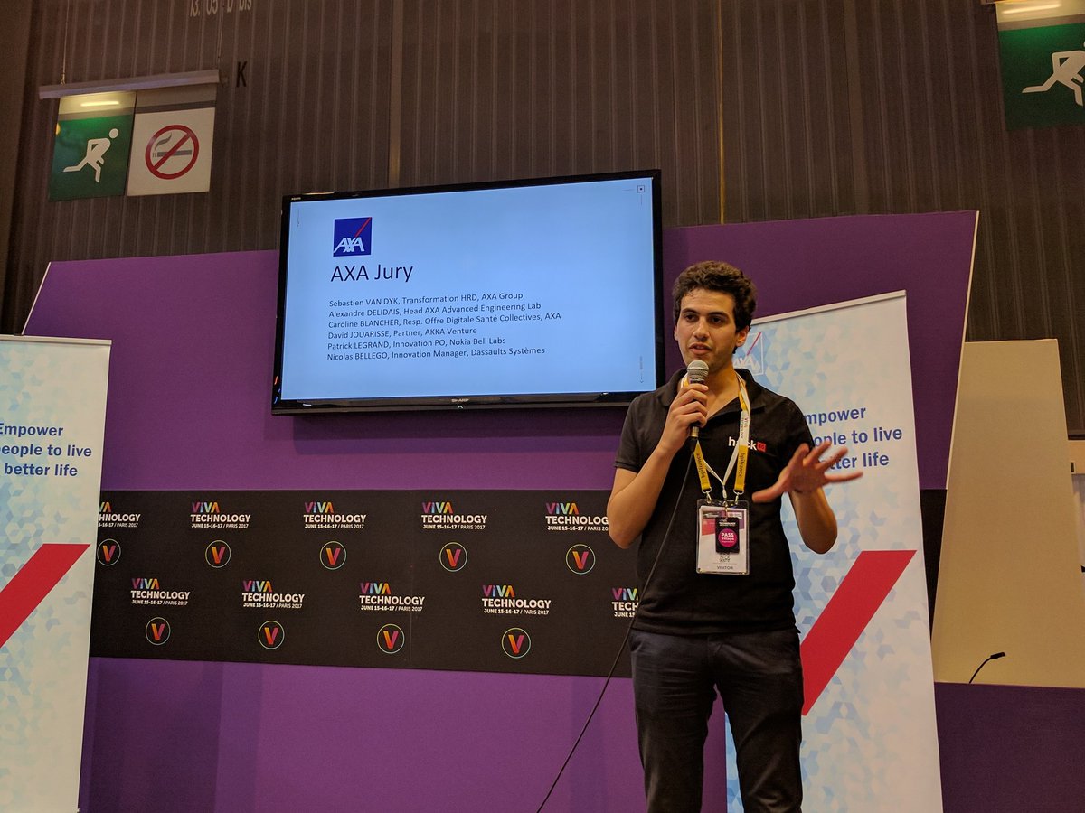 Let the game begin! 
<a href="/AXA/">AXA</a> <a href="/Vivatech/">VivaTech</a> #AXAIT #ProudToBeAXA #AXAPower #VivAXA #Hackathon #VivaHackathon #VivaStars #contest