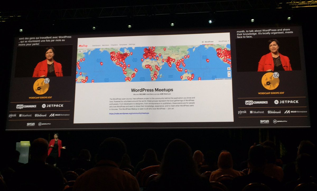 Shout out to #WordPress #Brisbane #meetup. Great talk on community by @andmiddleton #WCEU #TinyMCE