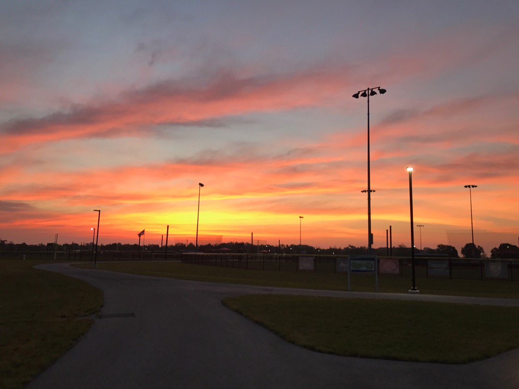 INBullsBaseball's tweet photo. Another great morning at Grand Park. "Where Baseball Matters." https://t.co/8M9iKjrHLs
