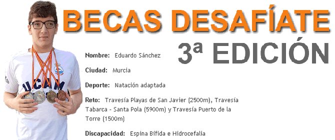 Ae7d's tweet photo. El abaranero Edu Sánchez consigue una de las becas deportivas 'Desafíate' de la Fundación Grupo SIFU

https://t.co/c7ROr5WjLz https://t.co/DdkQBQmeTs