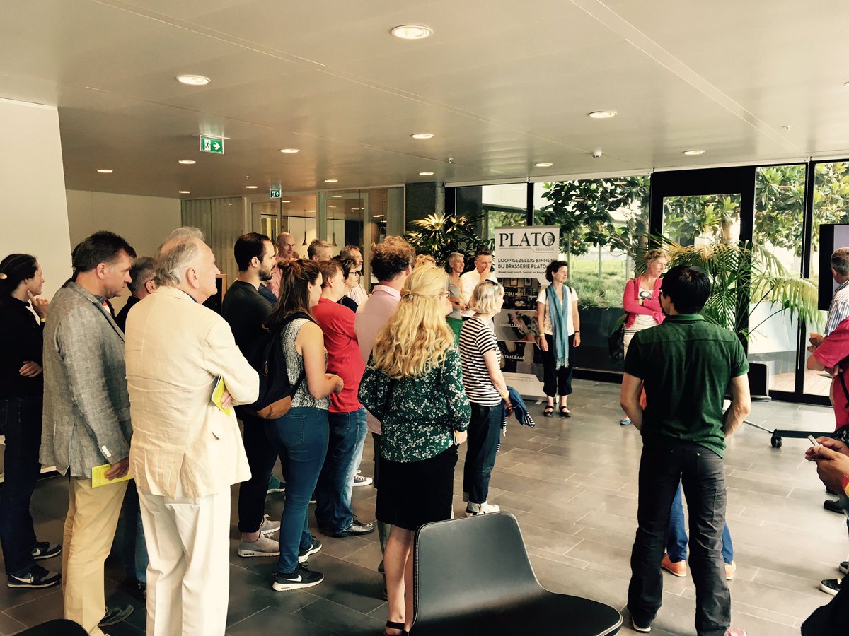 AortaUtrecht's tweet photo. Bijzonder duurzame renovatie @ASRverzeker Hoofdkantoor #dvda17 Utrecht. https://t.co/egsRIbsLAT