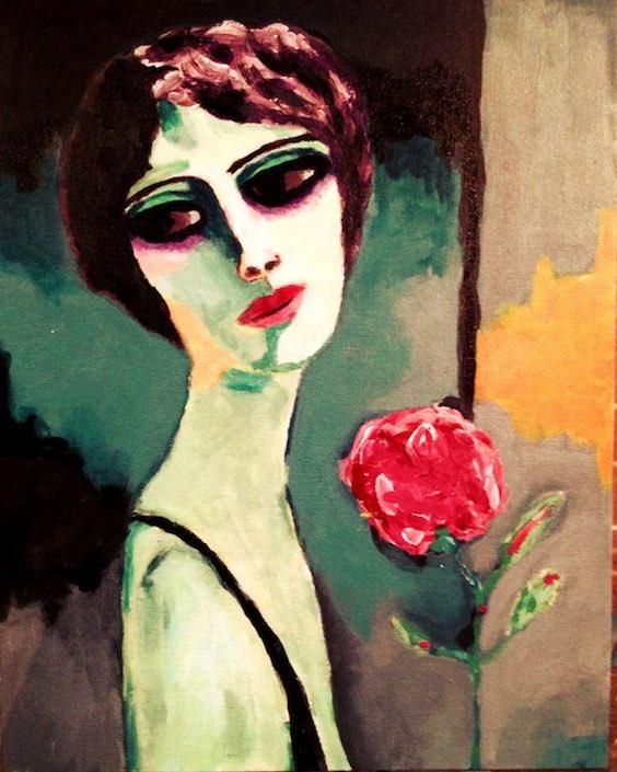 olgatuleninova's tweet image. Study of Kees Van Dongen - Not for sale