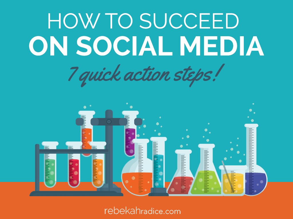 RebekahRadice's tweet photo. How Your Business Can Succeed On #SocialMedia (7 Quick Action Steps) https://t.co/gkOm7HHUYb #growthhacking https://t.co/6GvYvquyyi