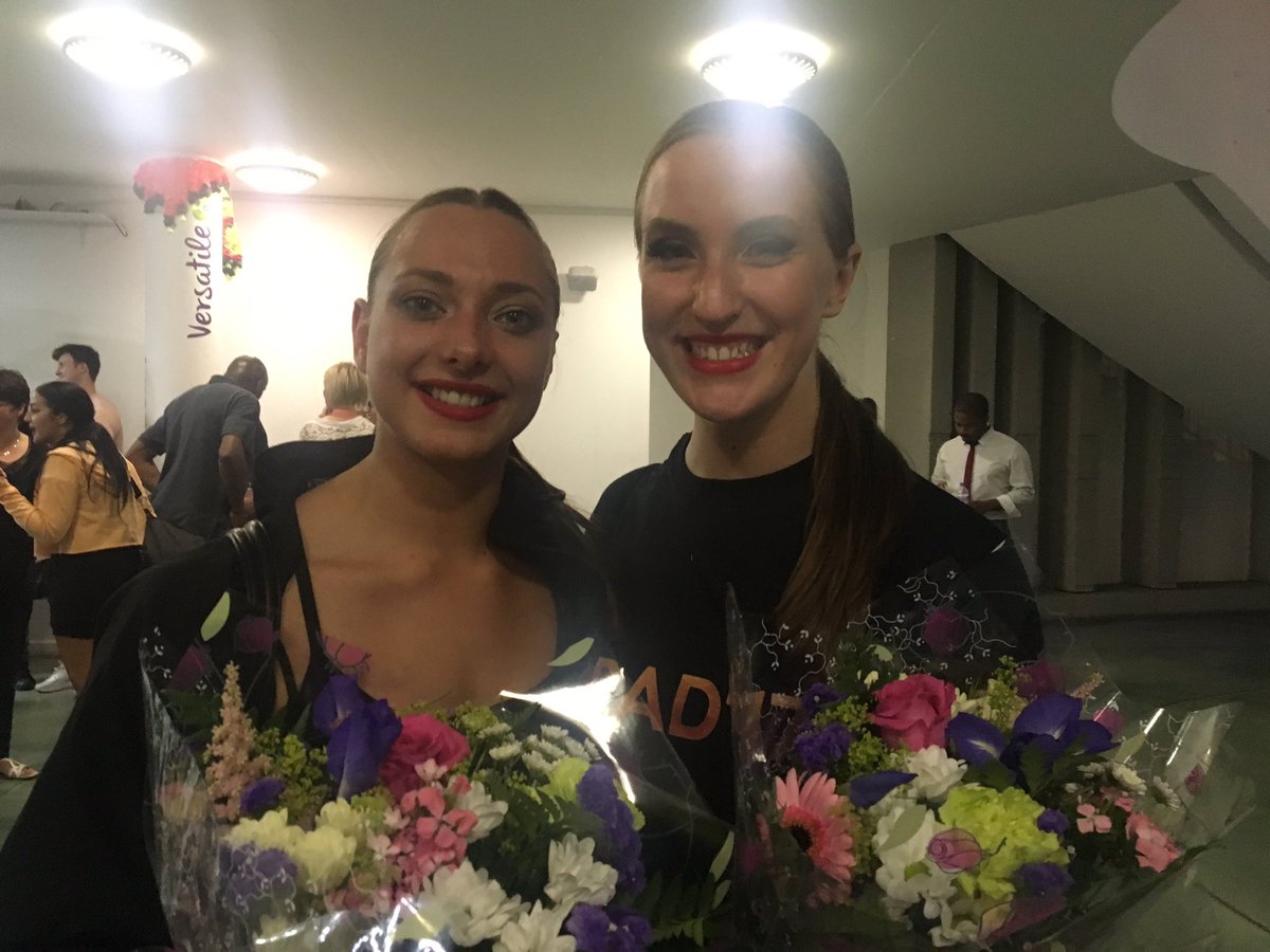 buzztheatrearts's tweet photo. Well done to Buzz graduates Kirsty and Victoria. You were fabulous! Performing in @ADAdancecollege Grad 17. Fantastic show 👏👏👏 https://t.co/ttH1lnqXIK