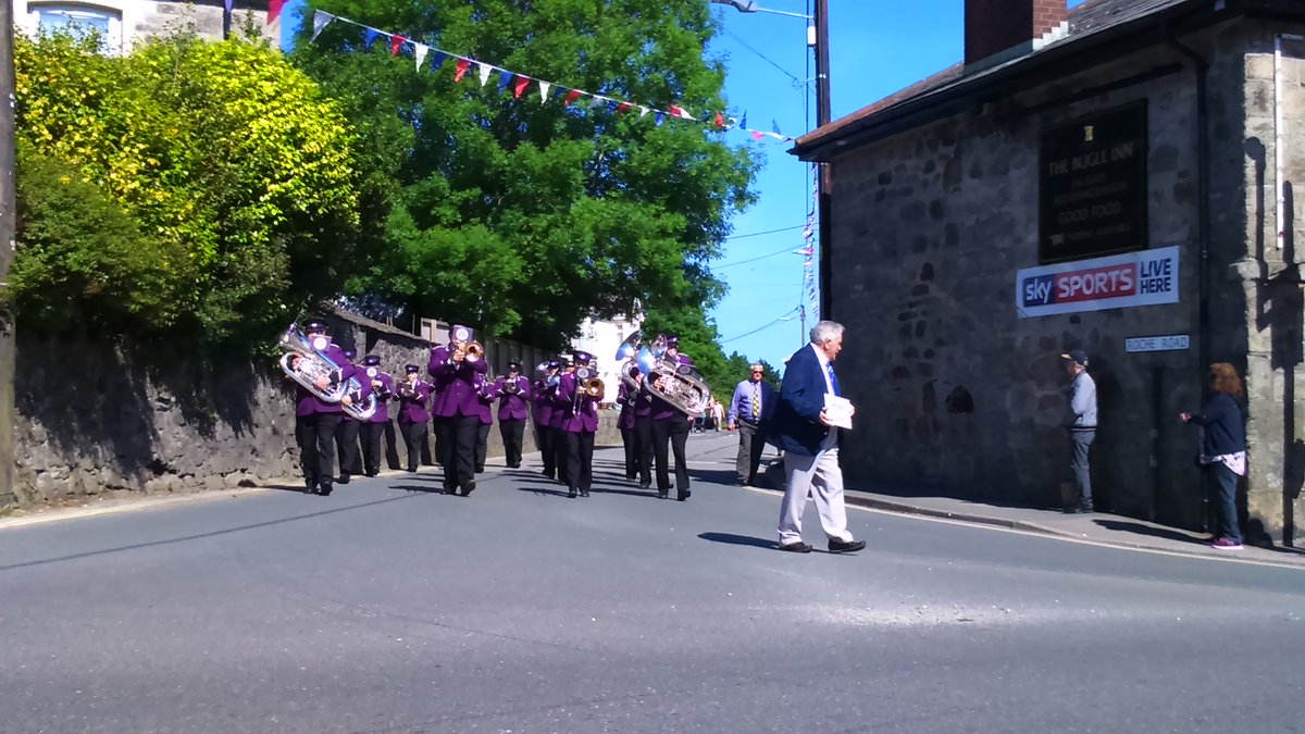 webf_bugle's tweet photo. Okehampton Excelsior Silver Band @OkeBrassBand #bugle2017 #marchdown https://t.co/BGORAzJBIx