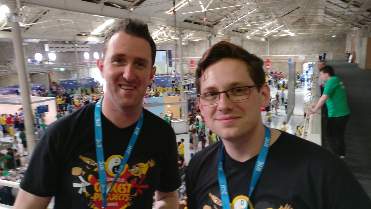 SandraMaguire's tweet image. Surveying the monster they created! @_noelking @thejetset #CoolestProjects Well done guys :)