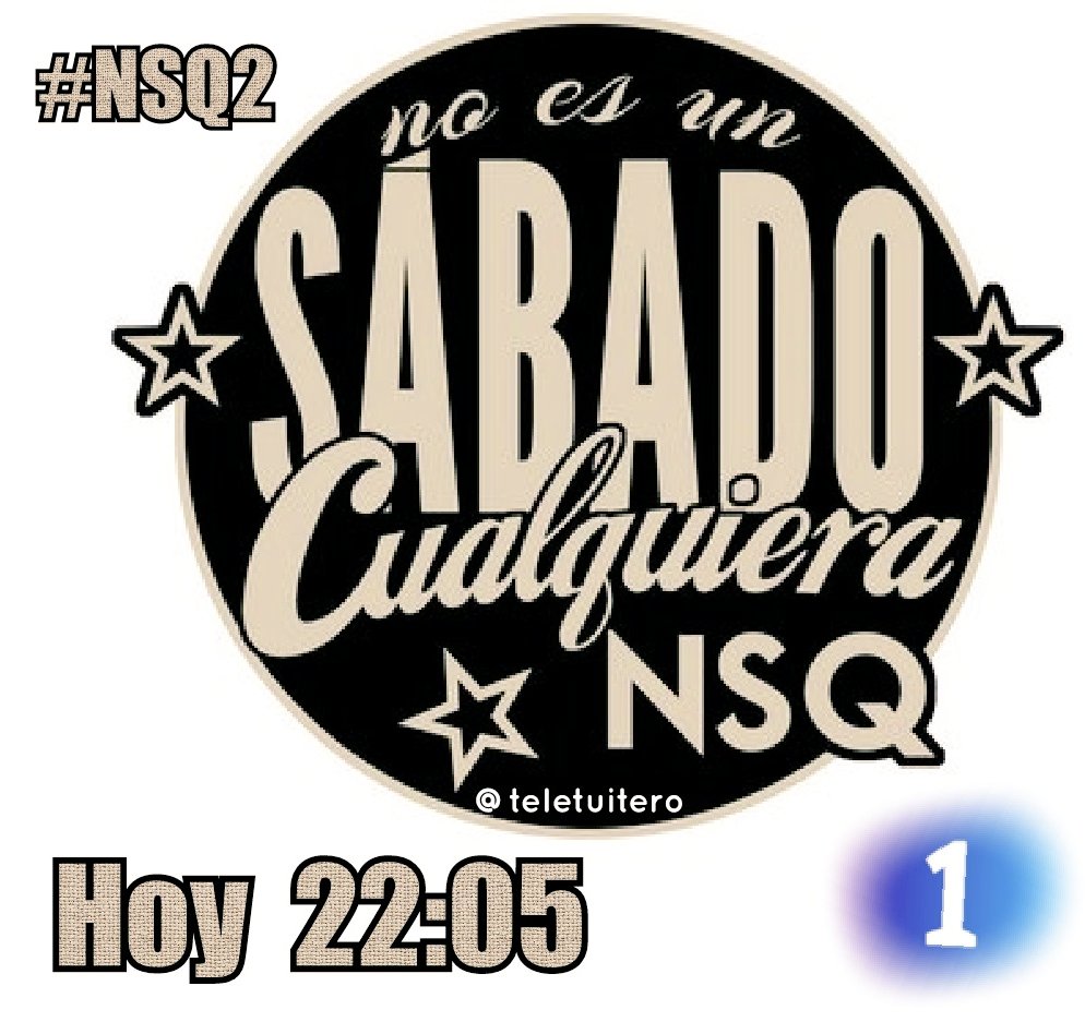 TeleTuitero's tweet photo. 🌟RECOMENDADO DE HOY🌟
Marta Sanchez, India Martínez, DVicio y Dani Rovira esta noche en #NSQ2 en La 1 @Fernandogilact https://t.co/at34RKt3Hz