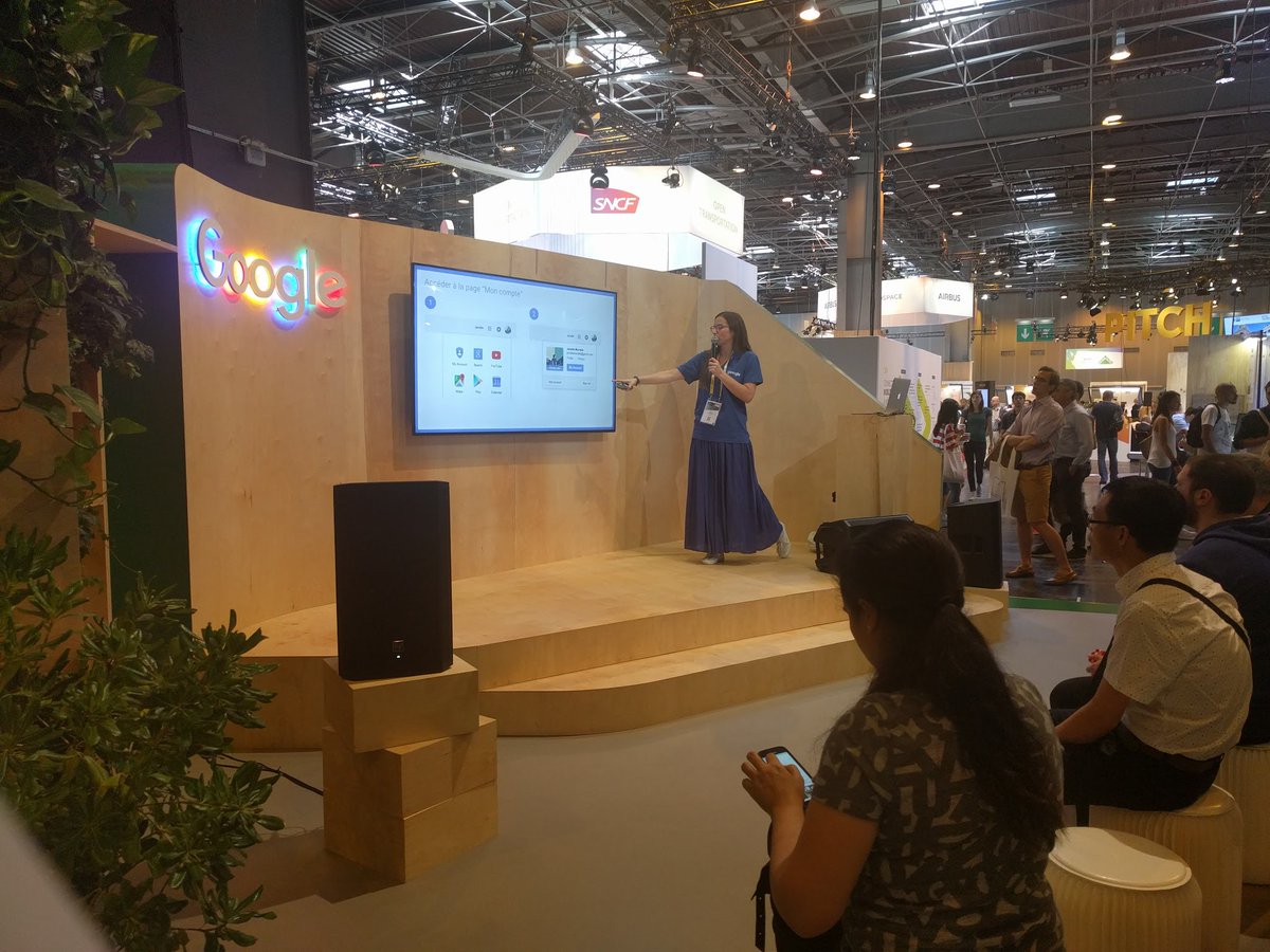 jp_becane's tweet image. Salles combles pour les interventions de @Celboisson &amp;amp; @Cloidou sur la culture de l&apos;inno chez @GoogleFR &amp;amp; l&apos;#AssistantGoogle 👏👏👏 #VivaTech